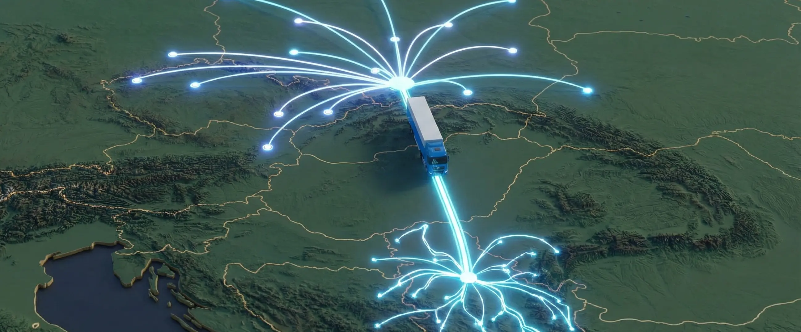 Weekly groupage schedule from Sosnowiec to Belgrade with consolidation and distribution in Serbia